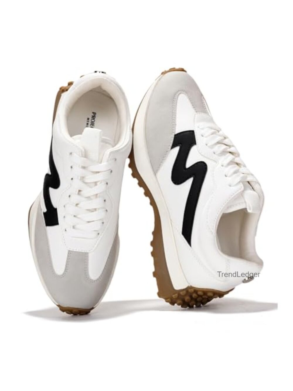 Lightweight Lace Up Canvas Platform Sneakers Memory Foam Women